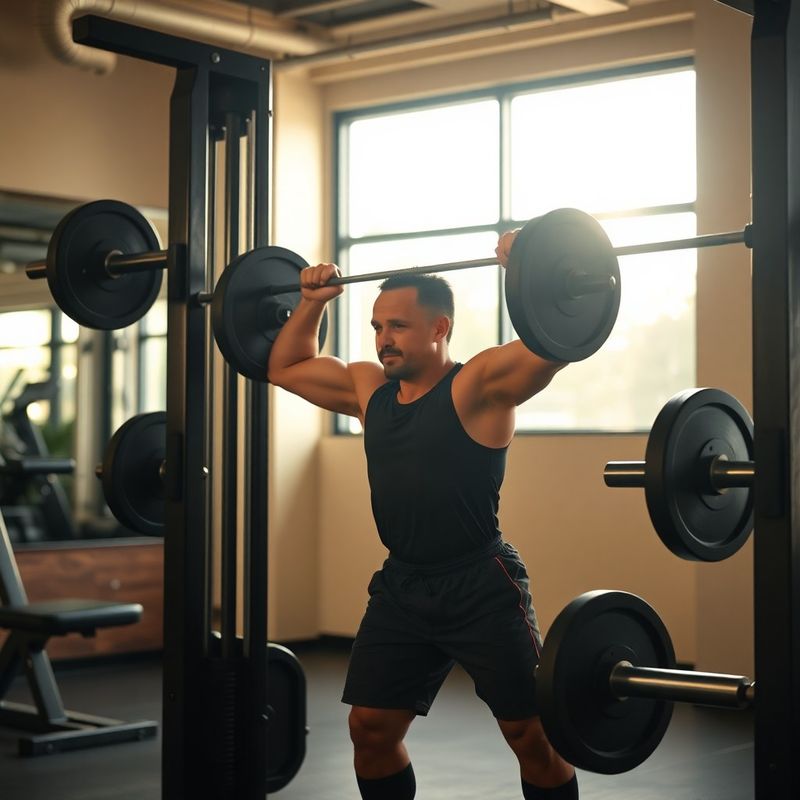 Athlete mid-rep on a belt squat machine in the forest-cream Riverside Sinclair interior